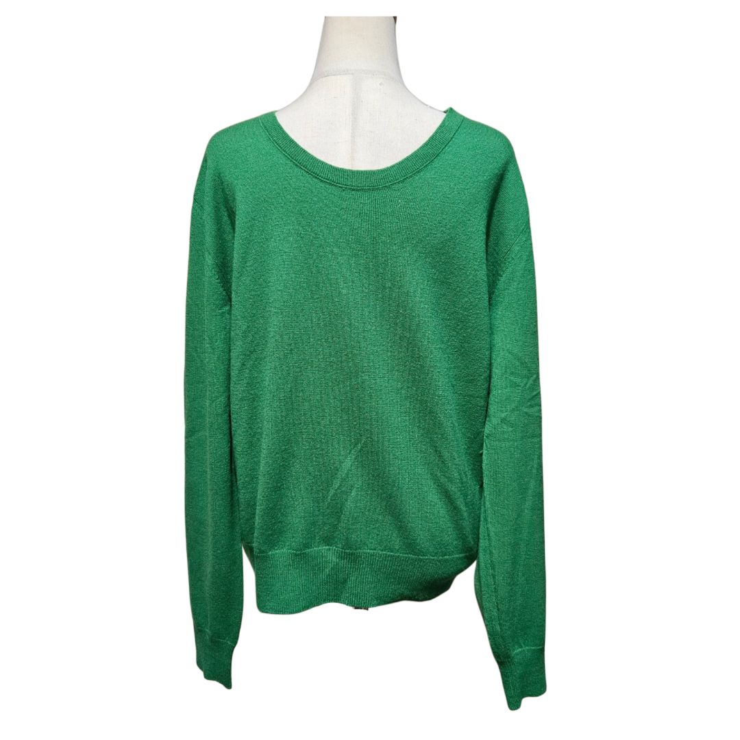 Martin Margiela Green Wool Sweatshirt for men