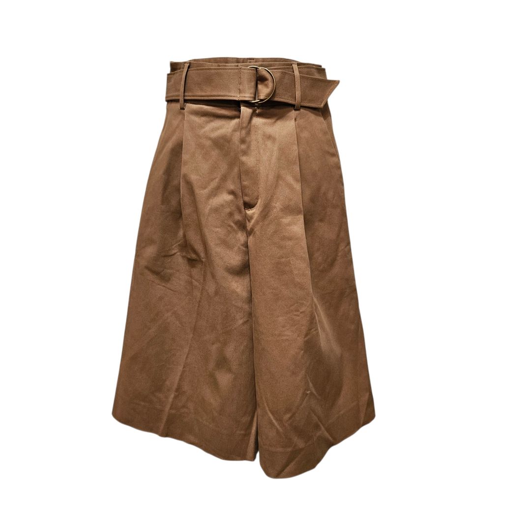 Soeur Brown Long Belted Short