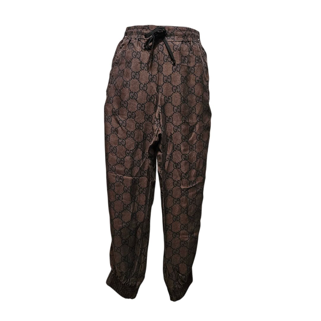 Gucci Brown/Black GG Supreme Jogger