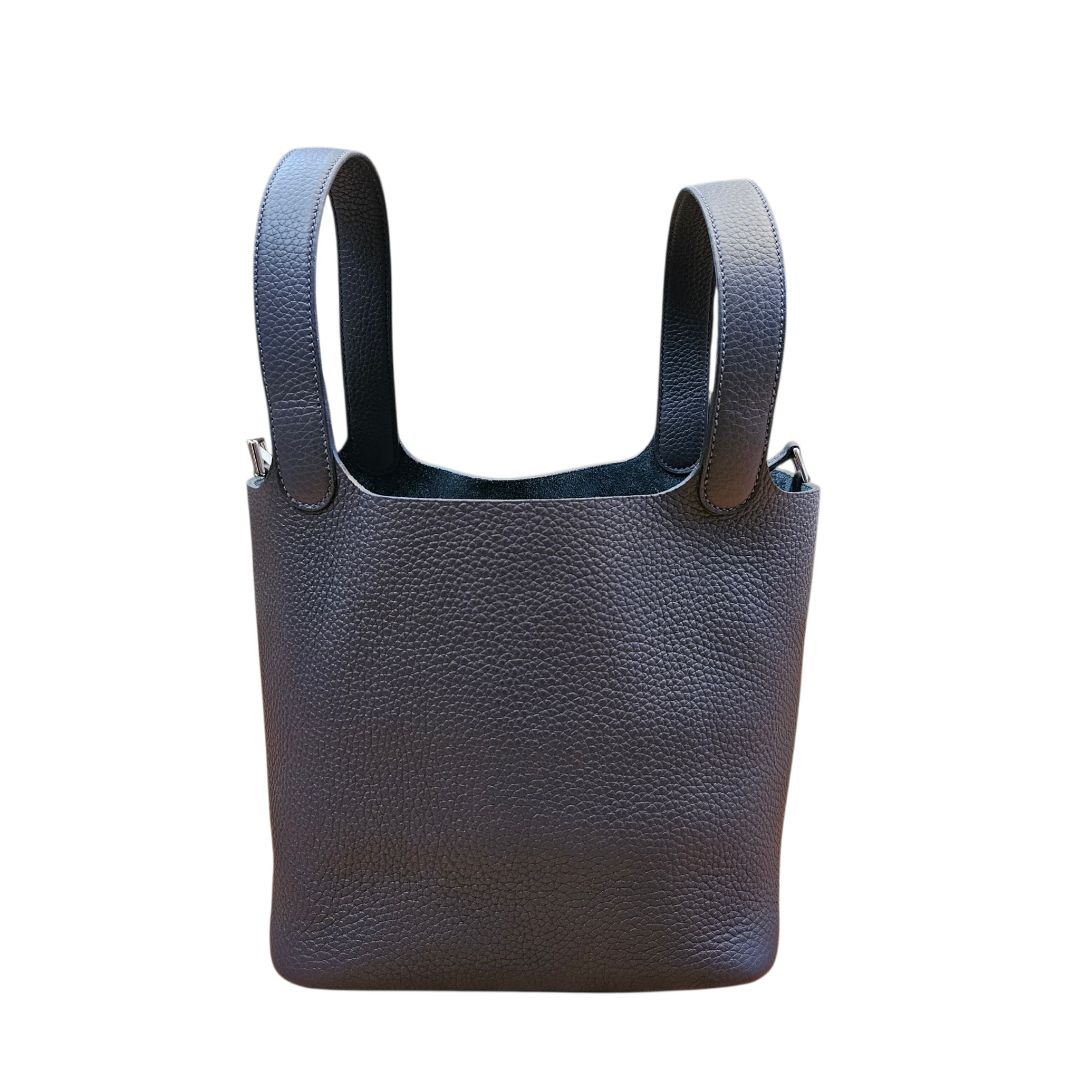 Hermès Picotin 22 Caban Deep Navy Clemence PHW