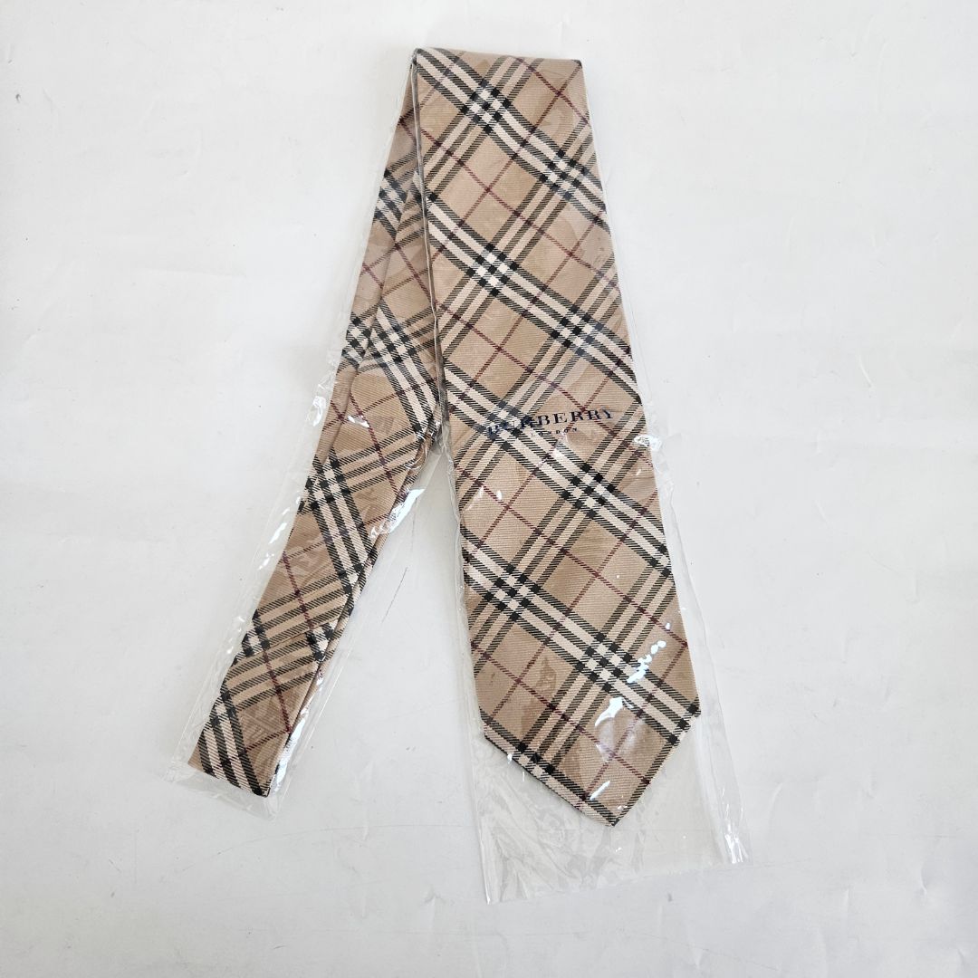 Burberry Check Silk Tie