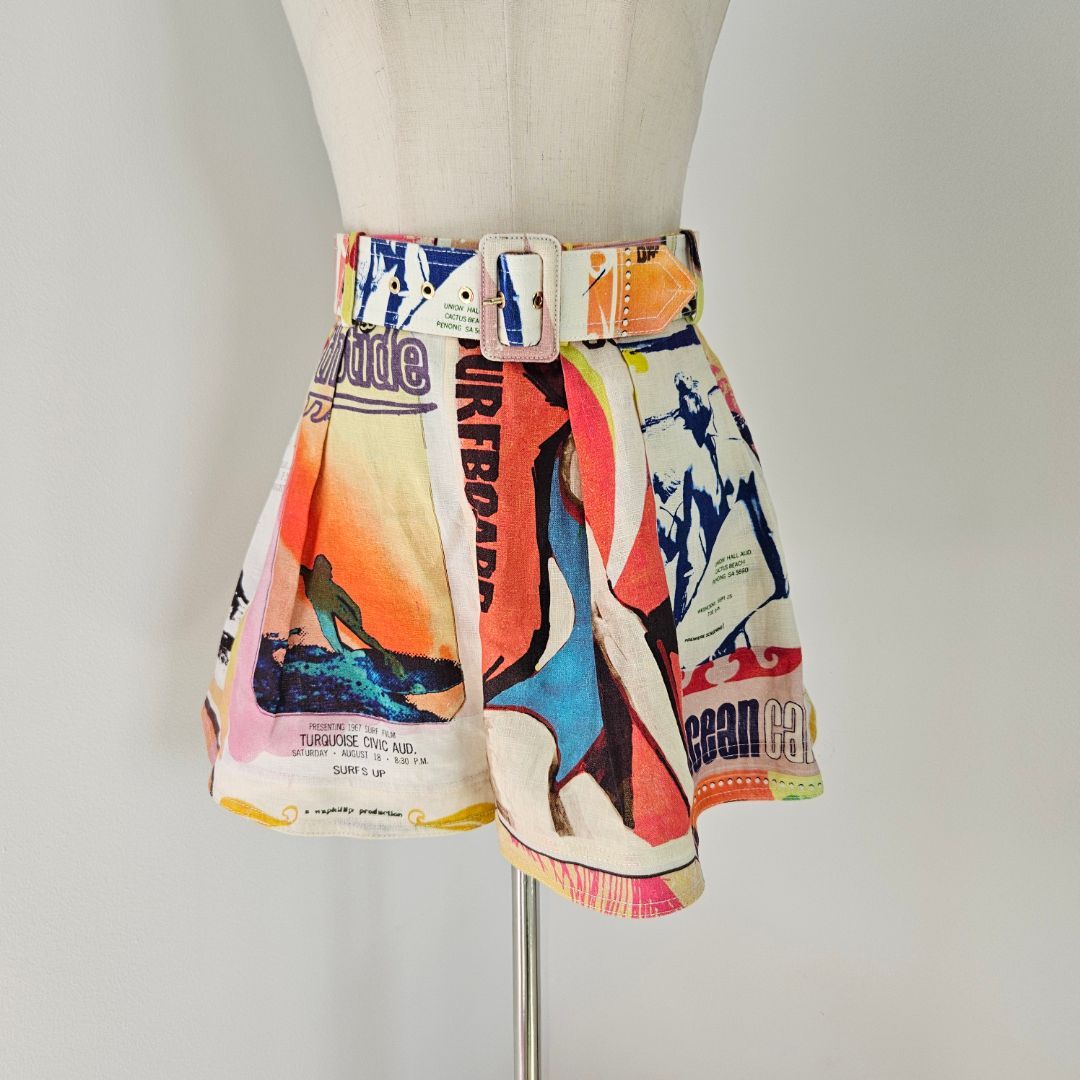 Zimmermann Brightside Body Shorts