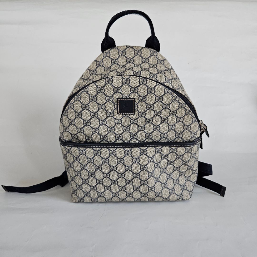 Gucci children's gg supreme backpack best sale