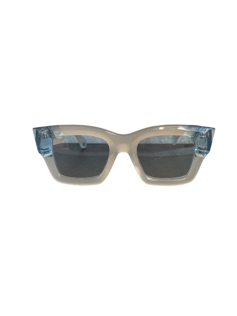 Jacquemus Transparent Frame Sunglasses