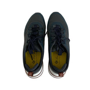 Loro Piana Dark Grey/Black Weekend Walk Canvas & Suede Sneaker