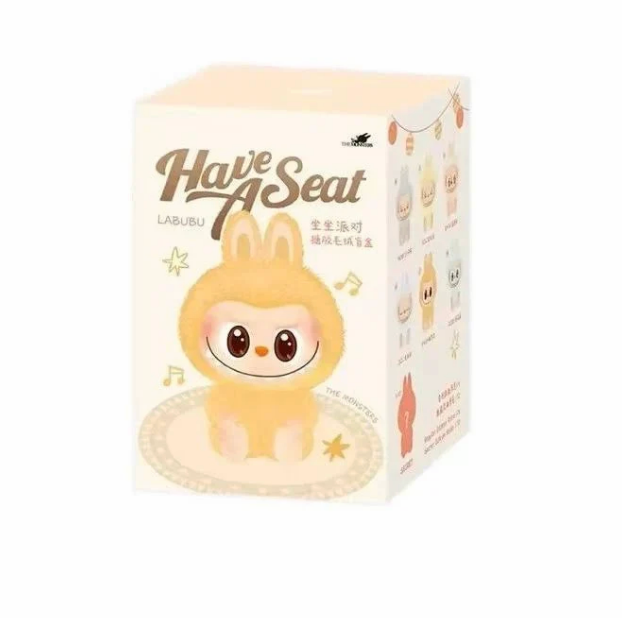 Pop Mart Labubu The Monsters Have a Seat Vinyl Plush Single Sealed Box