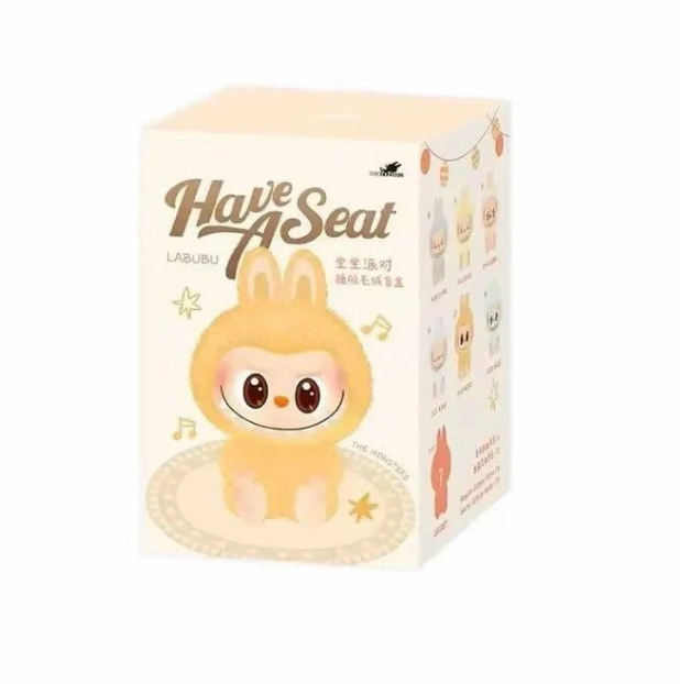 Pop Mart Labubu The Monsters Have a Seat Vinyl Plush Single Sealed Box