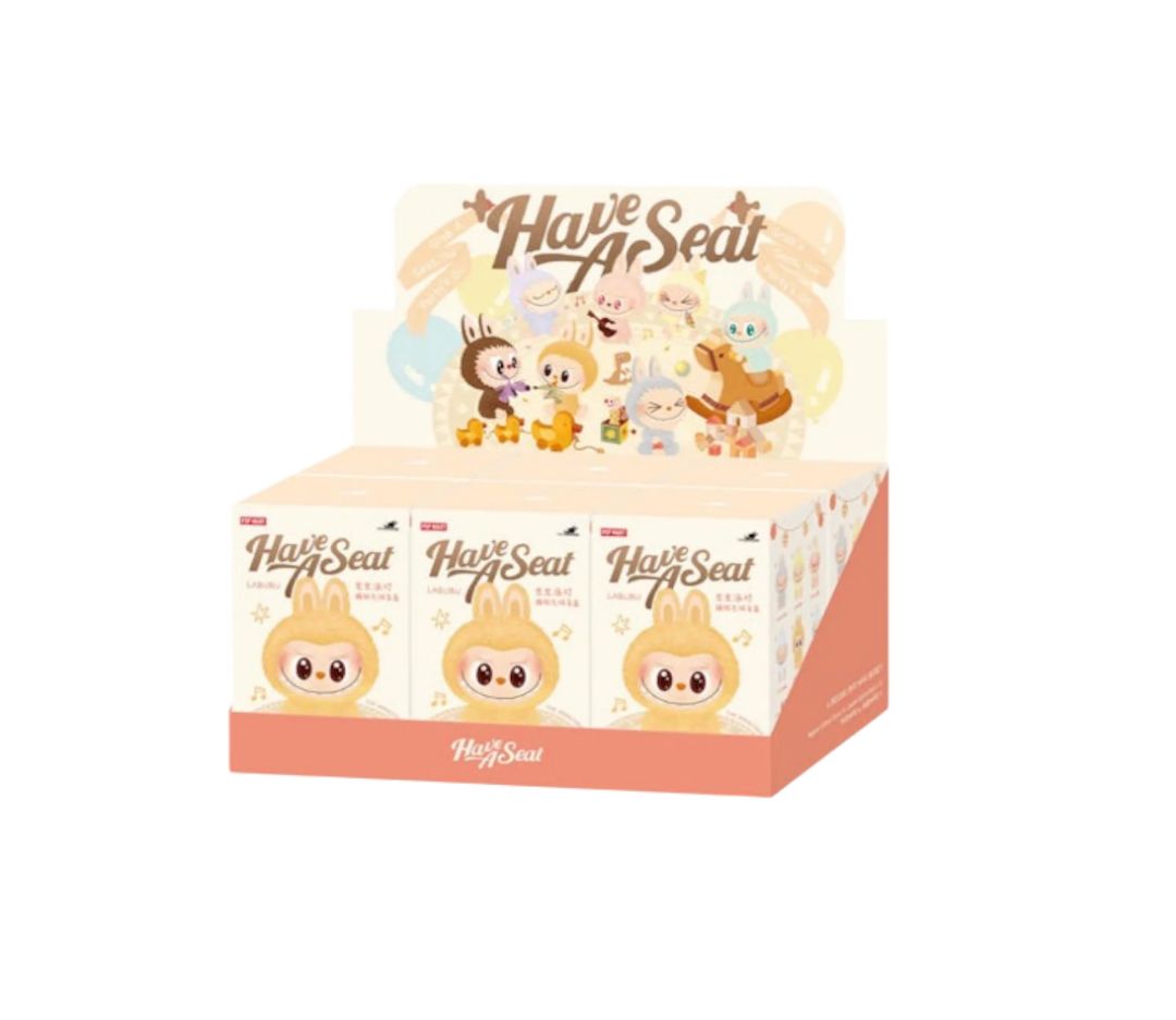 Pop Mart Labubu The Monsters Tasty Macarons Vinyl Face Sealed Case