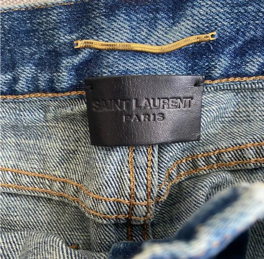 Blue Saint Laurent Dresses and Skirts