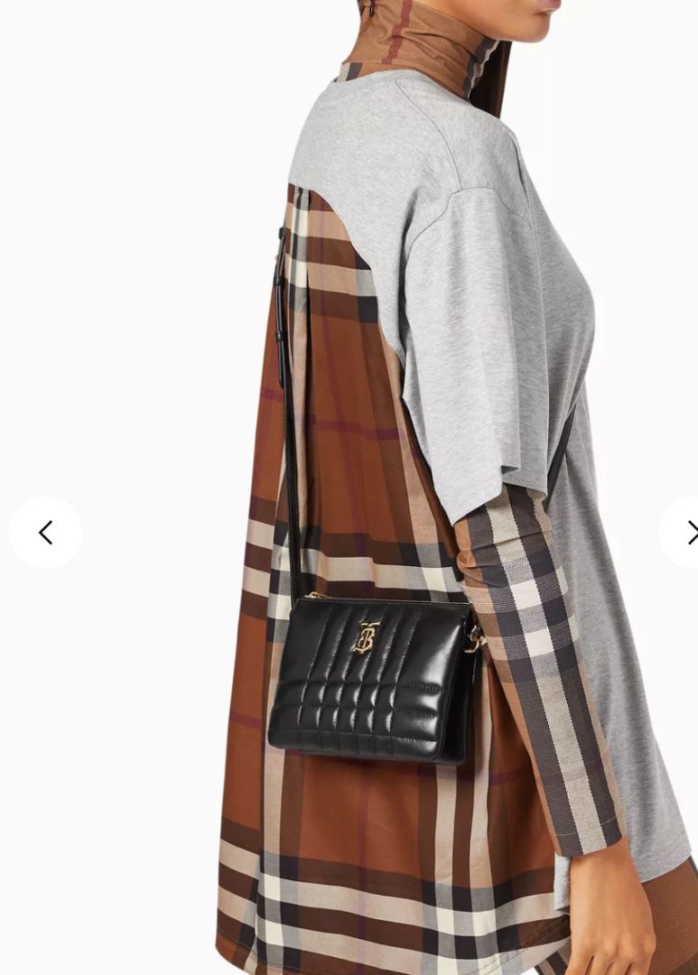 Burberry Black Lola Quilted bag