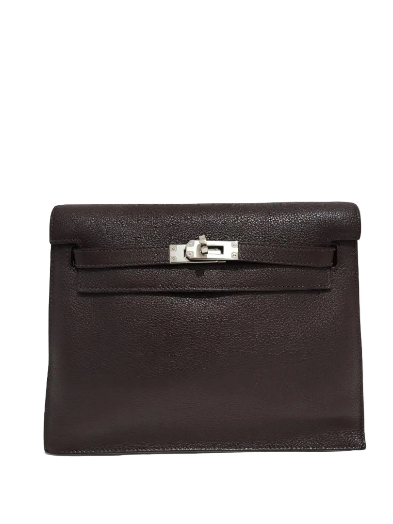 Hermès Kelly danse rouge sellier evercolor/framboize leather