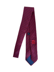 Hermes Multicolor Abstract Rope Print Neck Tie Accessories