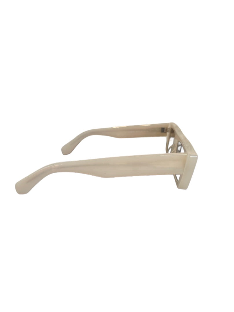 Off-white Cream Square Frame Sunglasses
