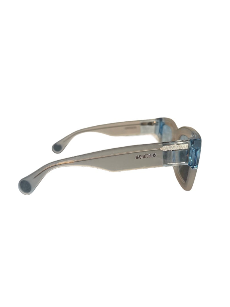 Jacquemus Transparent Frame Sunglasses