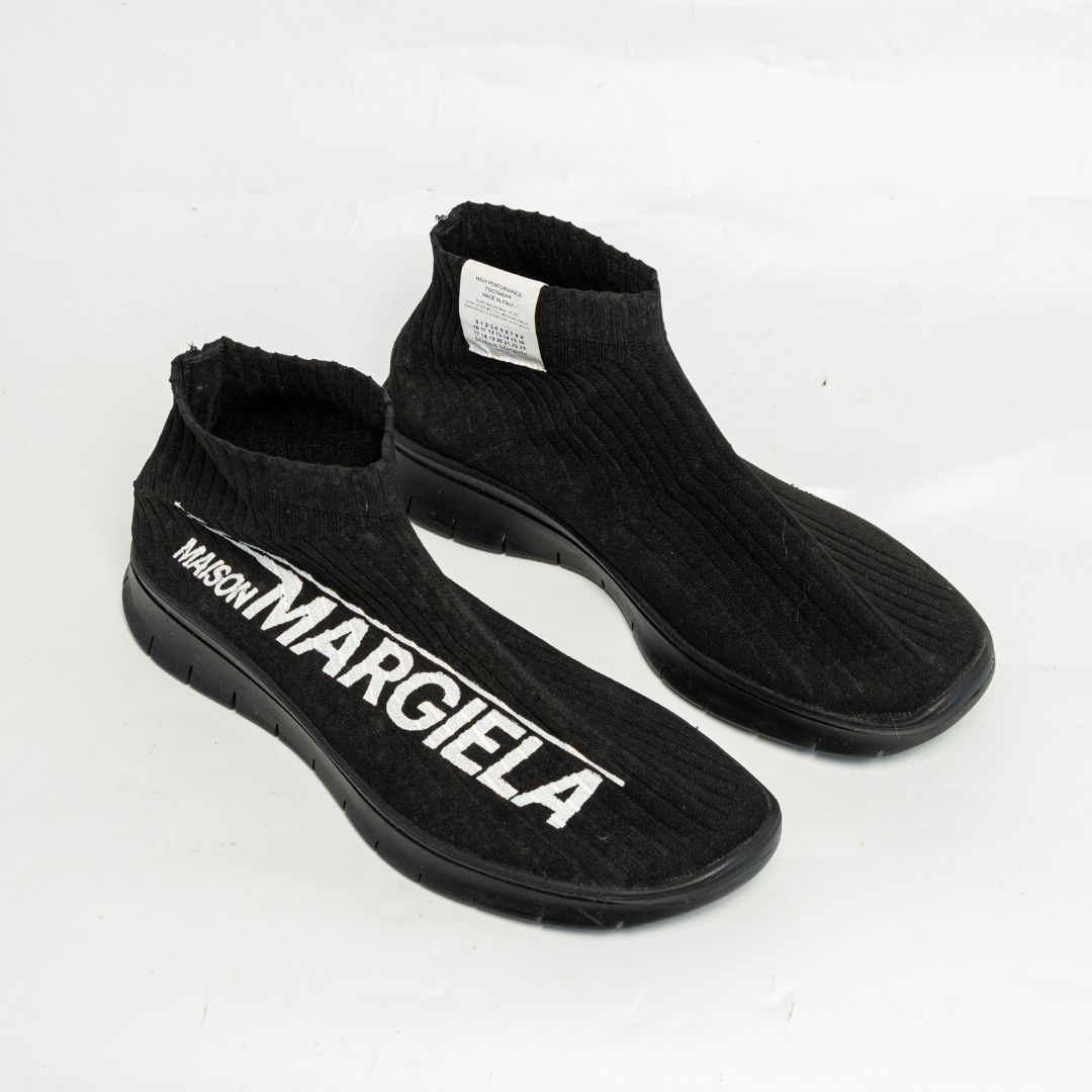 Maison Margiela  Sock Sneakers Black Mens, size 44