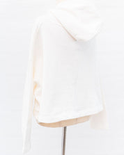 Maje x Sailor Moon White Printed Crop Hoodie