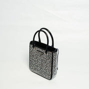 Prada Small satin tote bag with crystals