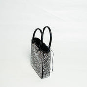 Prada Small satin tote bag with crystals