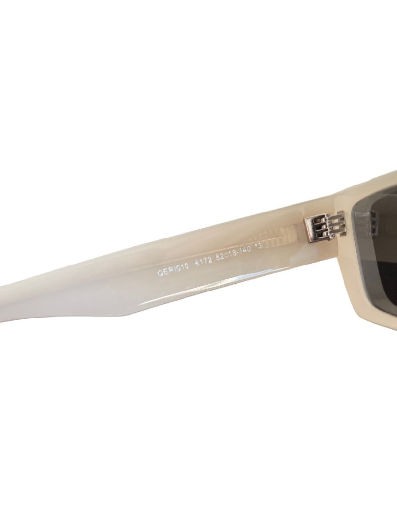 Off-white Cream Square Frame Sunglasses