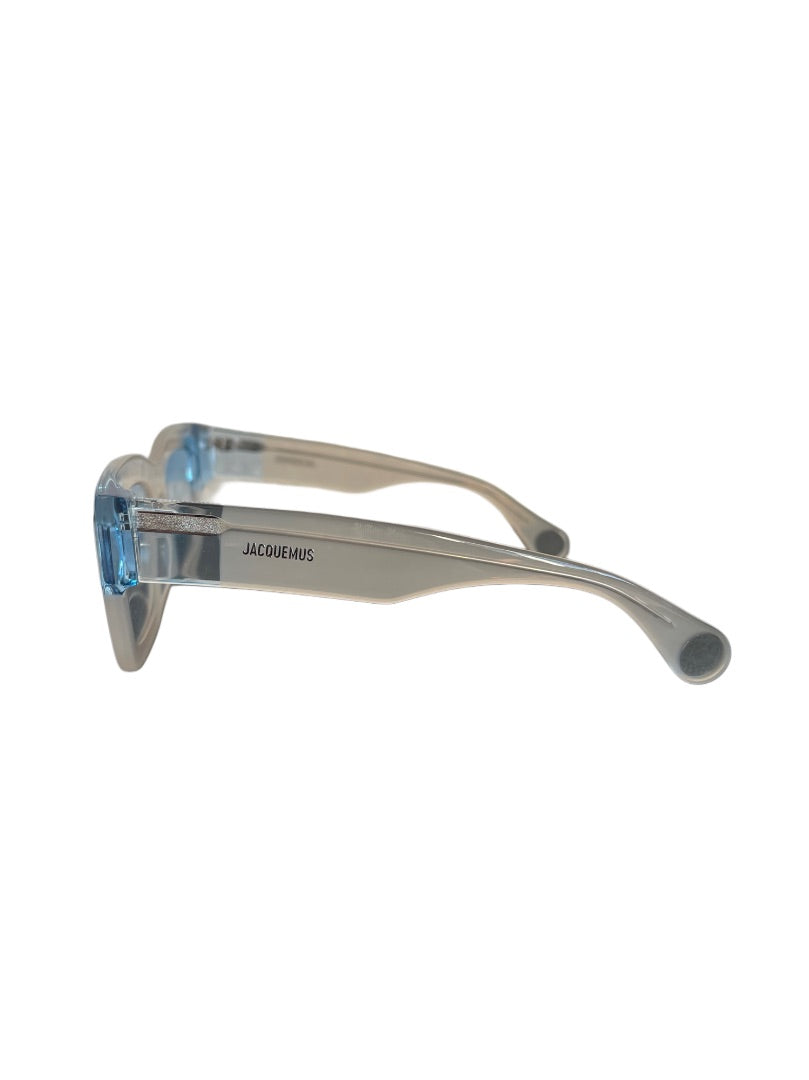 Jacquemus Transparent Frame Sunglasses