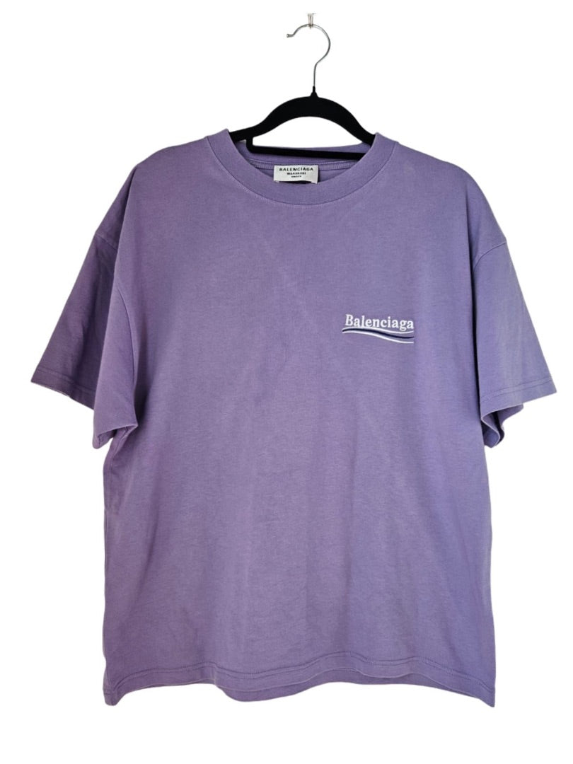 Balenciaga purple t shirt