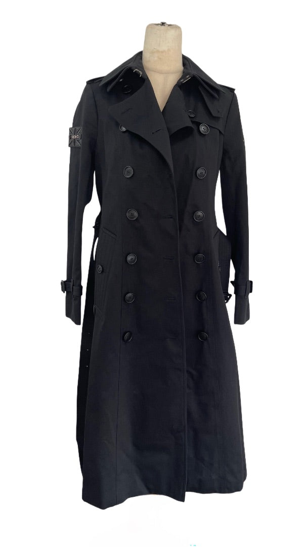 Trench Black Sloane Diamond Edition Trench Coat Clothing, Small
