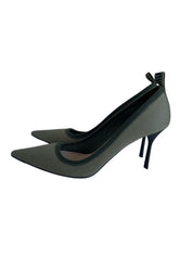 Miu Miu Green Pointed Toe Pumps W/ Logo On The Back