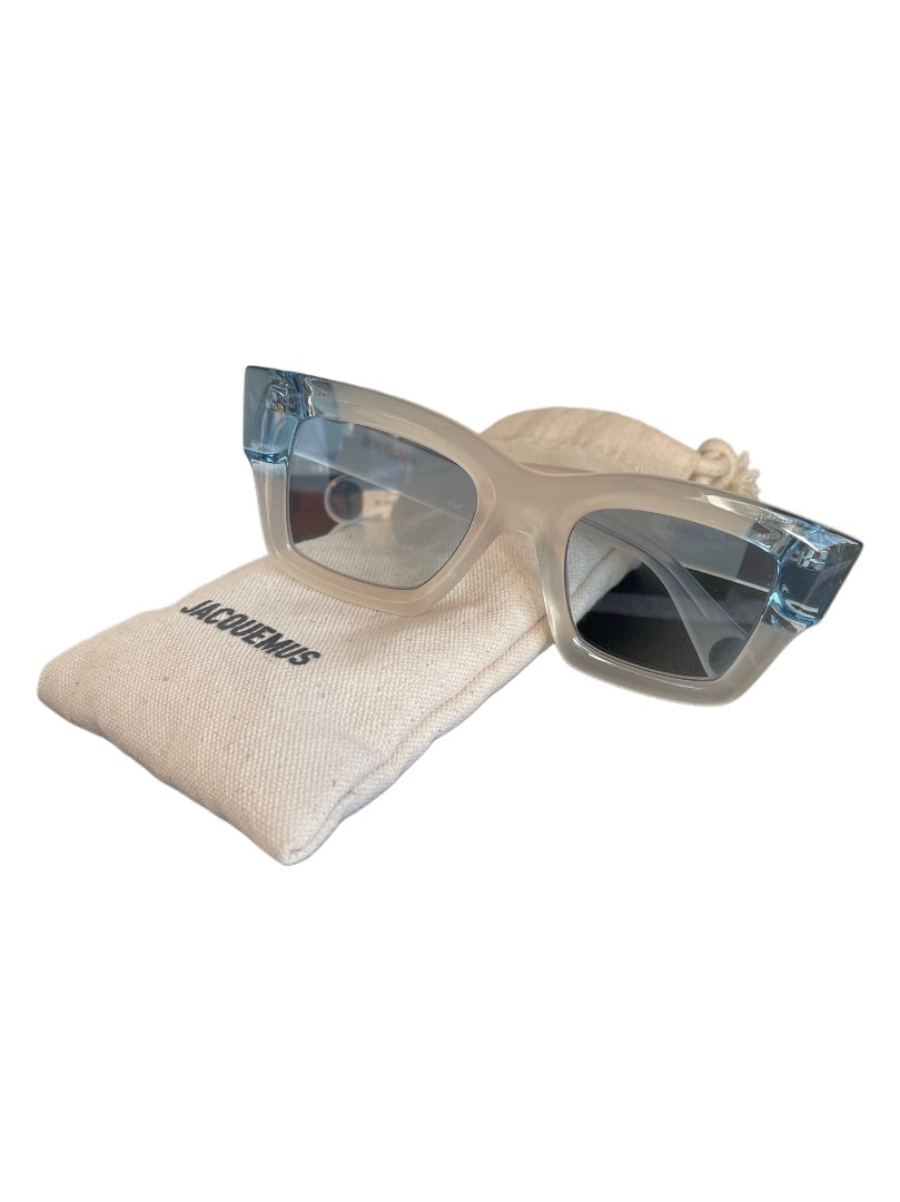 Jacquemus Transparent Frame Sunglasses