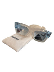 Jacquemus Transparent Frame Sunglasses