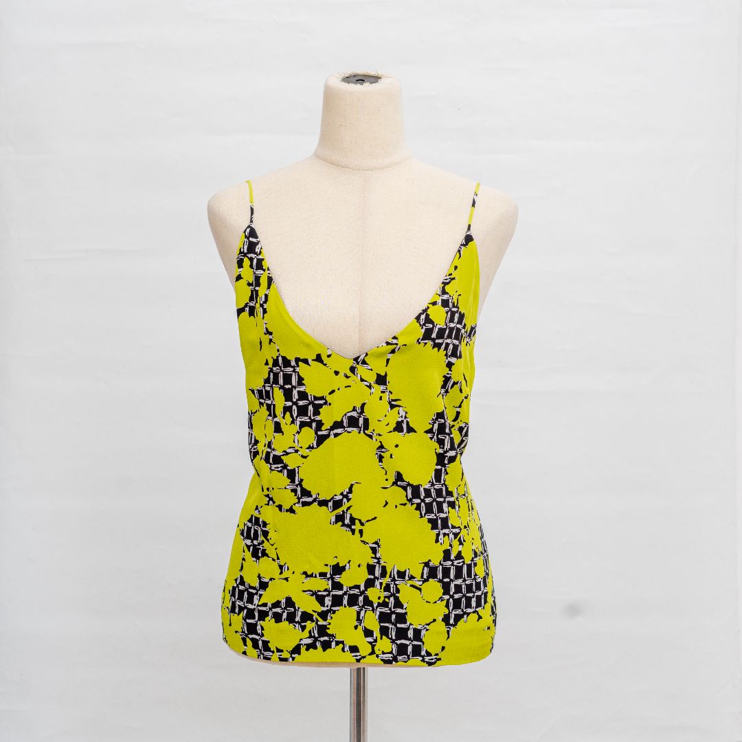 Balenciaga Silk Printed Top