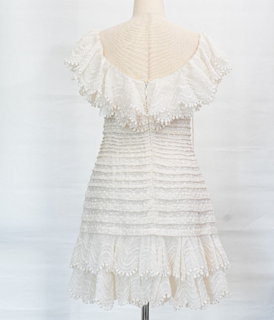 Zimmermann super eight off shoulder mini embroidered dress - BOPF | Business of Preloved Fashion Zimmermann super eight off shoulder mini embroidered dress - BOPF | Business of Preloved Fashion