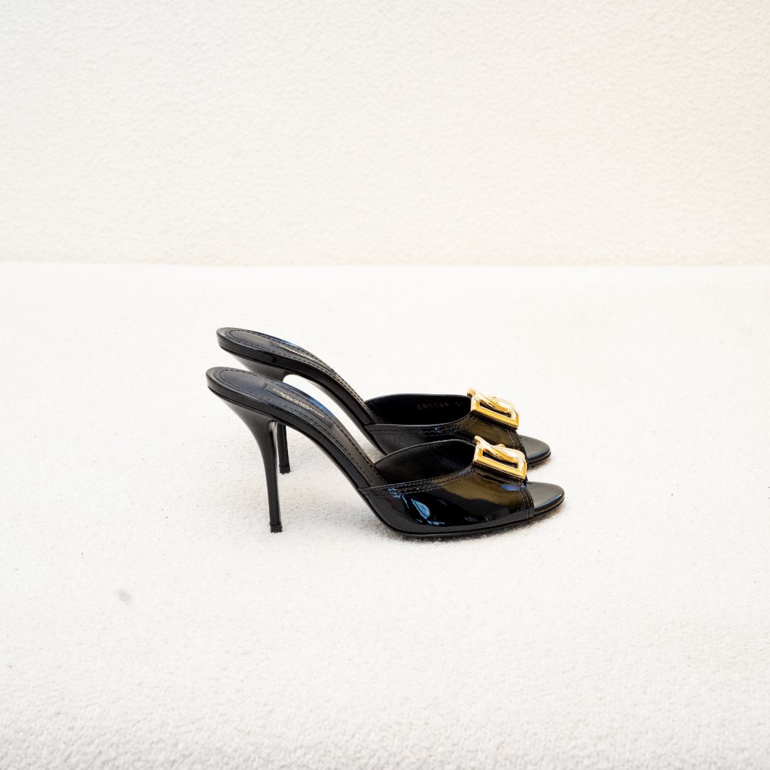 Dolce & Gabbana Keira 75 Mules, 37