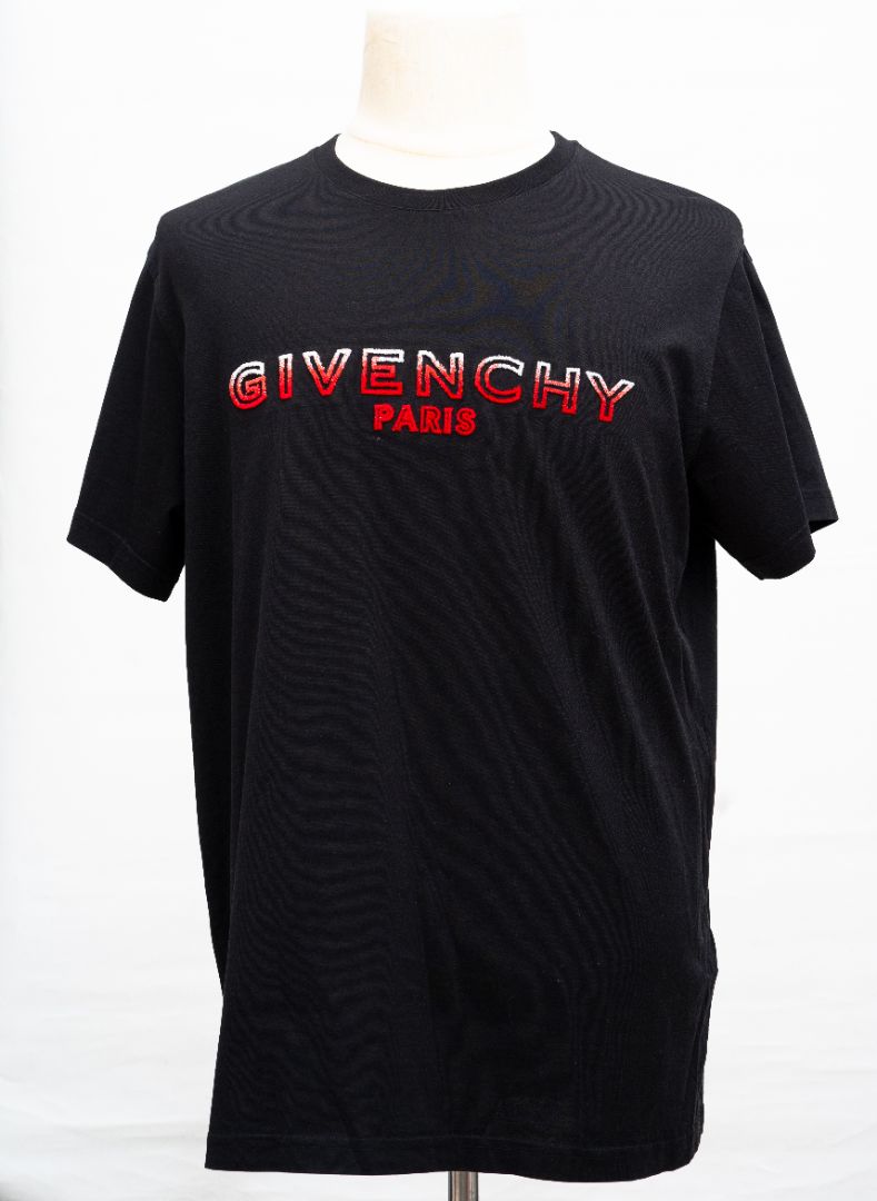 Givenchy Black Cotton Men's T Shirt