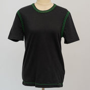 Bottega Veneta black cotton t shirt
