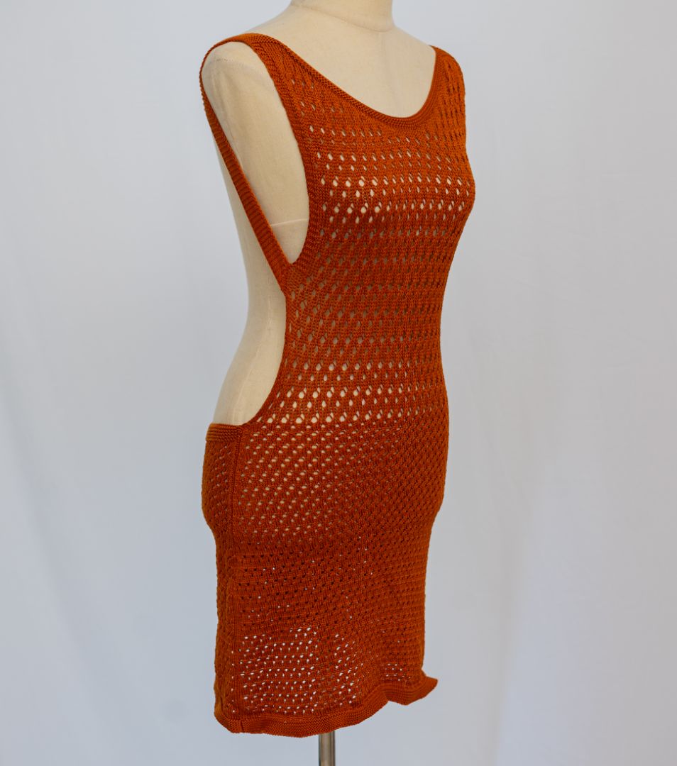 Savannah Morrow knit brown dress