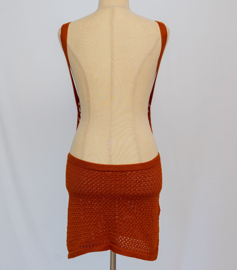 Savannah Morrow knit brown dress