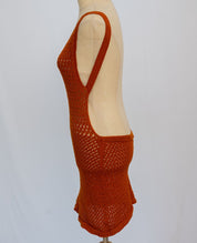 Savannah Morrow knit brown dress