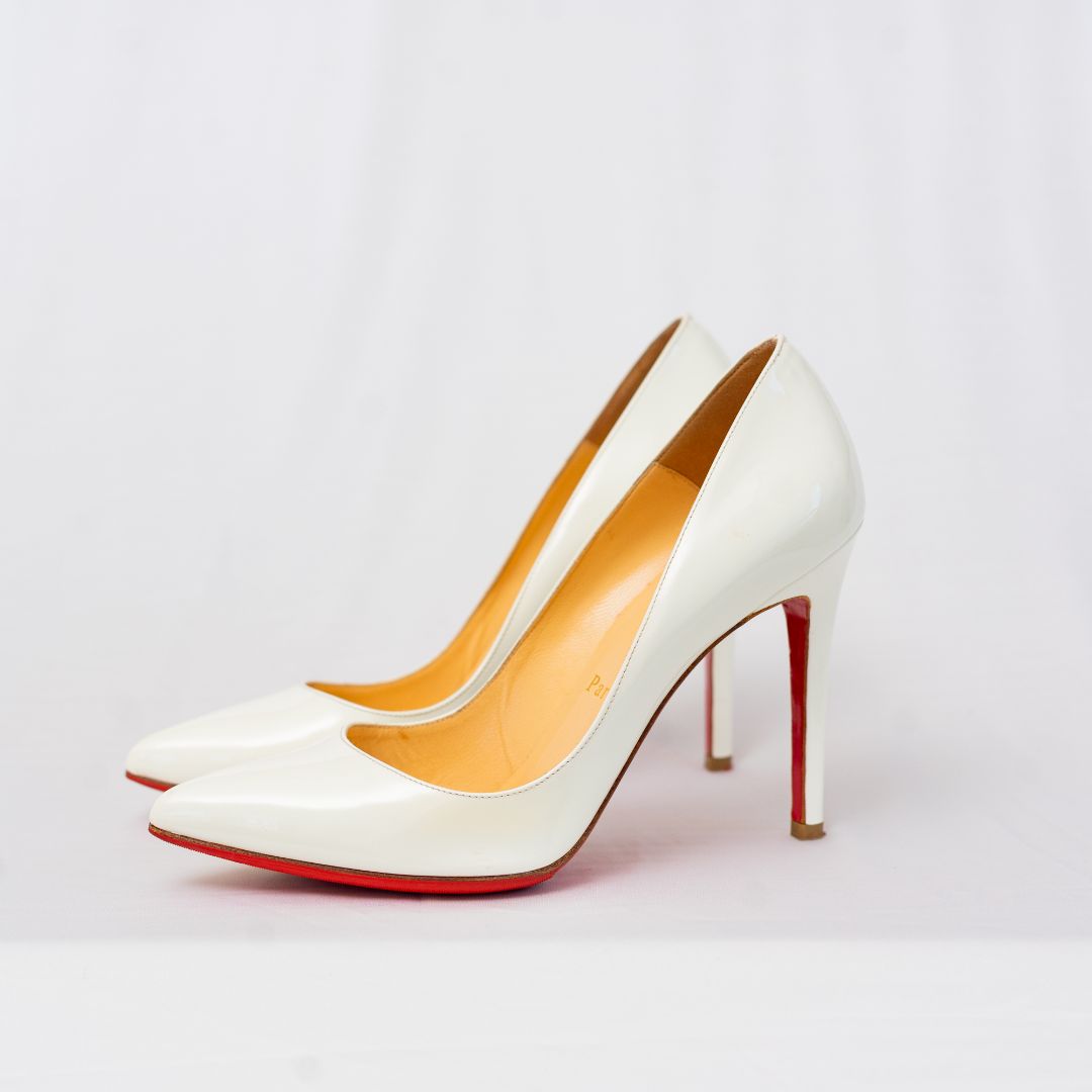 Christian Louboutin Pigalle Follies Pumps, 37 BOPF Business of