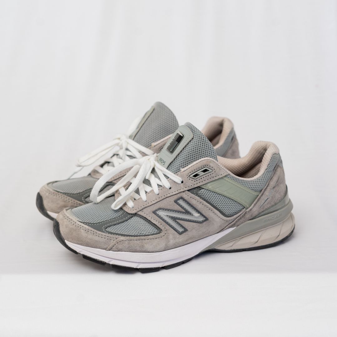 New Balance Made Us 990V5 Suede & Mesh Sneakers, EU42