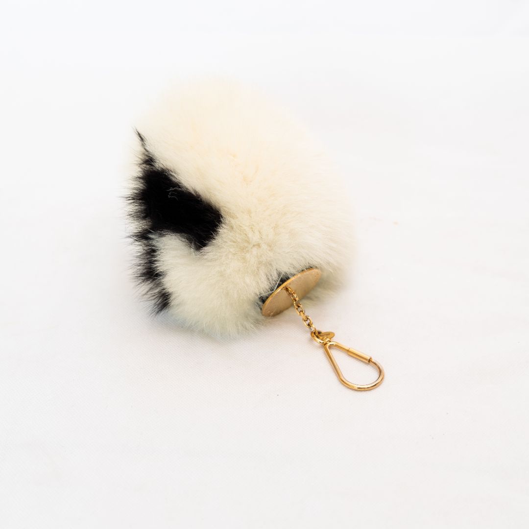 Louis Vuitton Fuzzy Fur Keychain