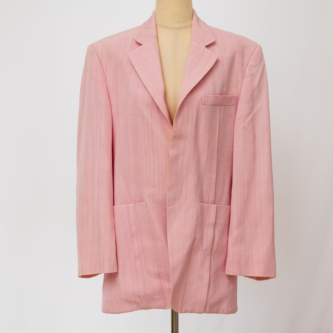 Jacquemus La Veste D'Homme Oversized Blazer in Viscose-Silk Blend