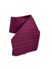 Hermes Multicolor Abstract Rope Print Neck Tie Accessories