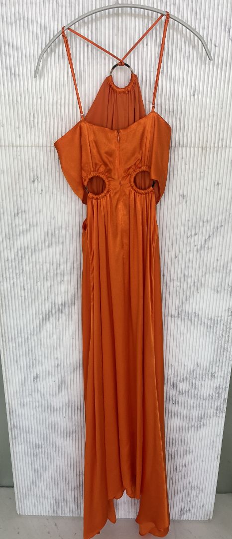 elliatt visitant maxi dress ELLIATT Visitant Maxi Dress in Papaya