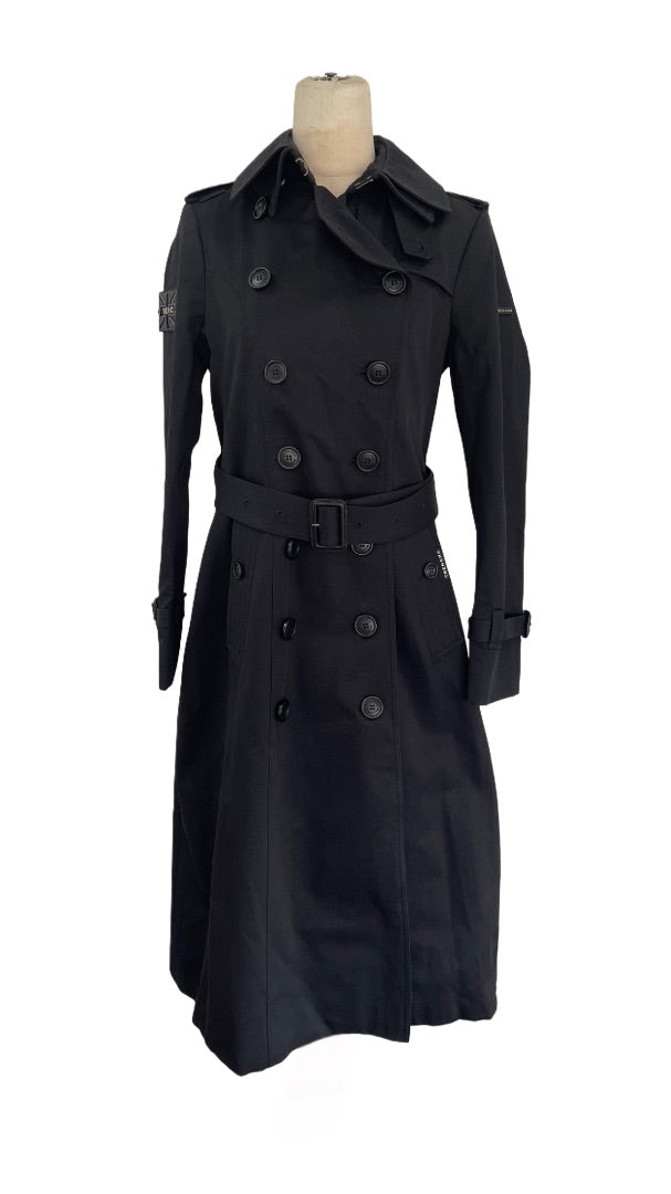 Trench Black Sloane Diamond Edition Trench Coat Clothing, Small