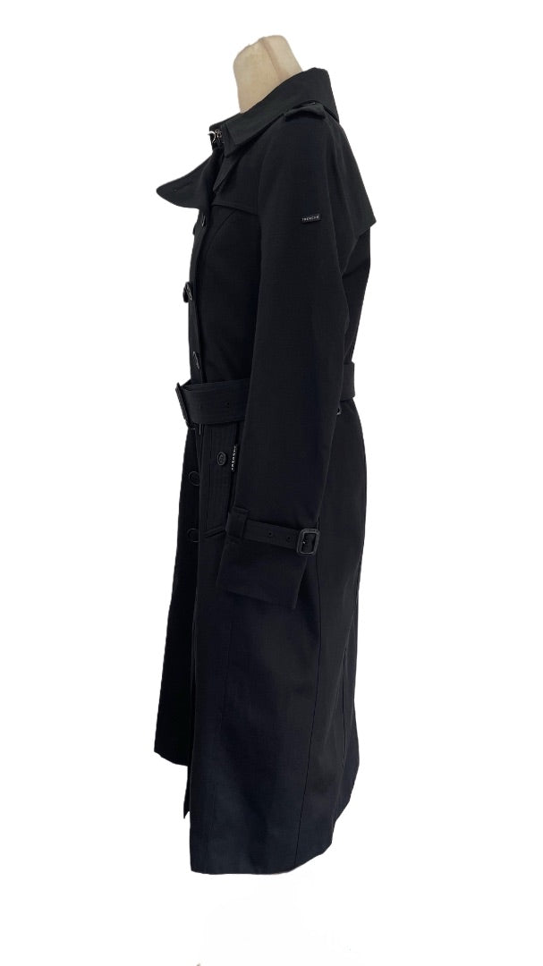 Trench Black Sloane Diamond Edition Trench Coat Clothing, Small