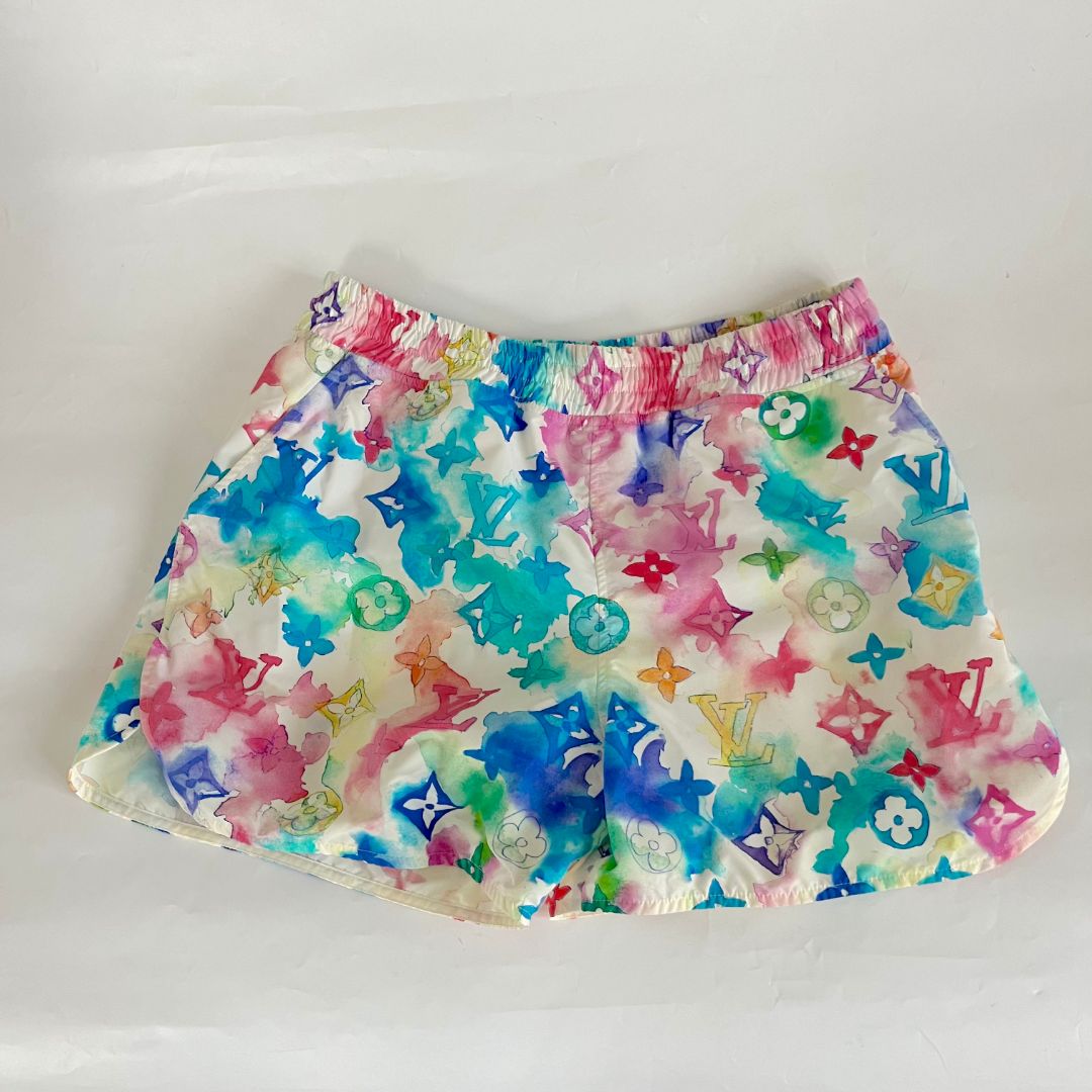 Louis Vuitton x Virgil Abloh watercolor shorts