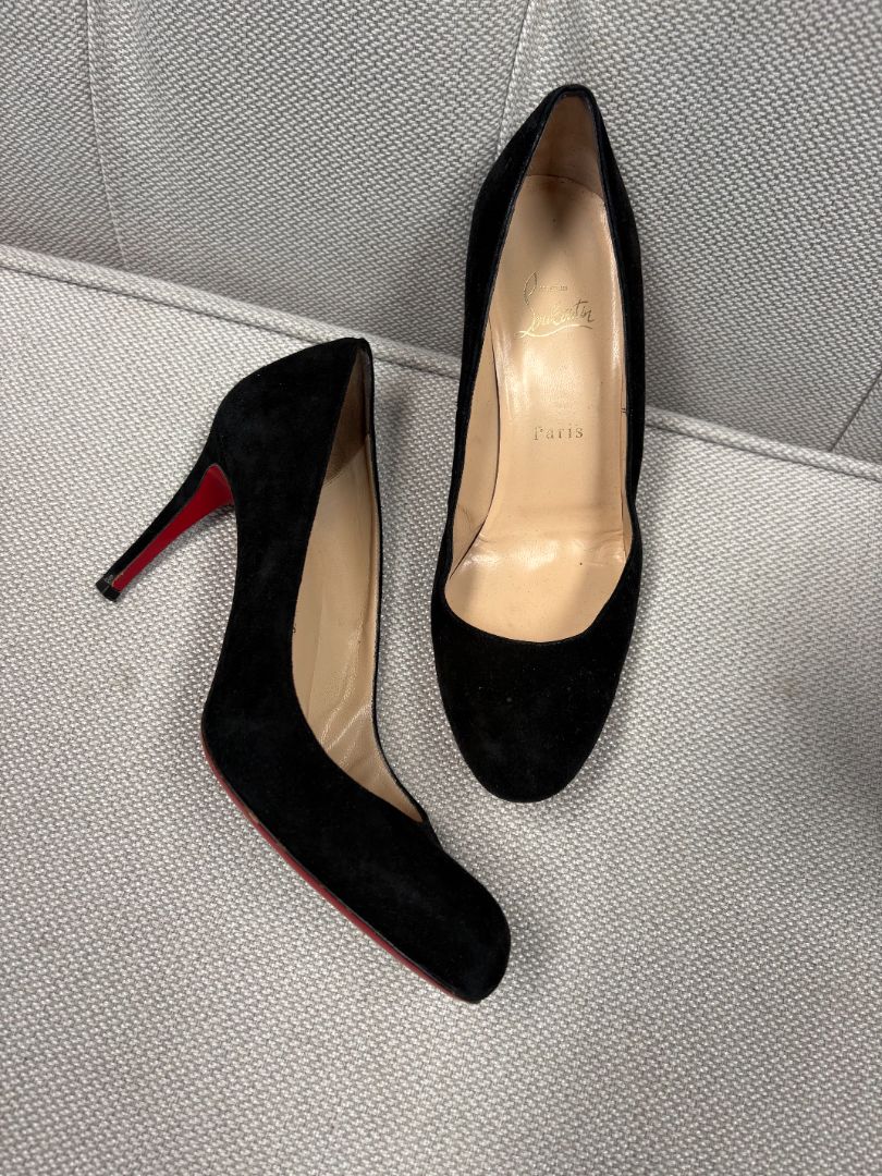 Christian Louboutin Black suede