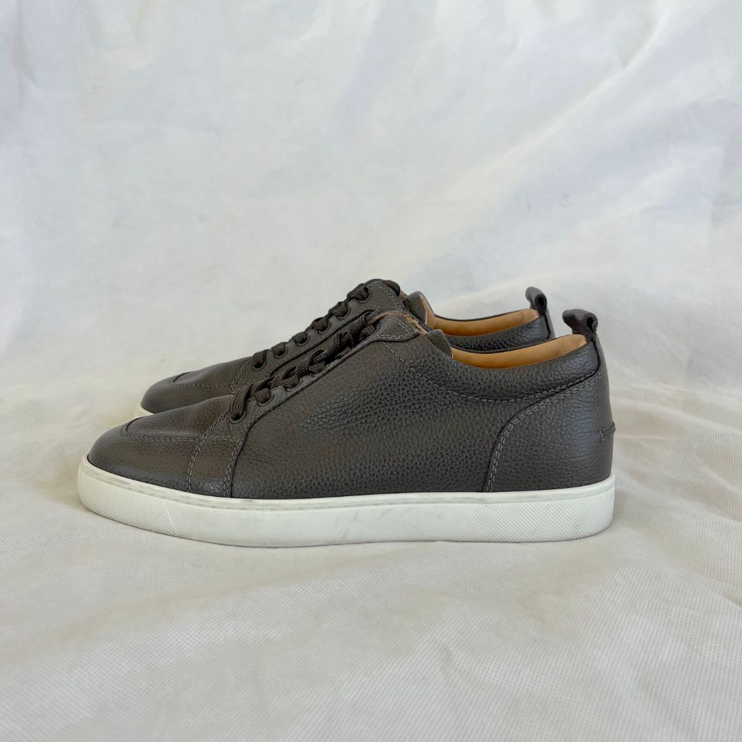 Christian Louboutin Rantulow Full-Grain Leather Sneakers