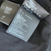 Prada Black Knit Button Up Mens Cardigan