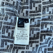 Fendi brown zucca print cotton men's t shirt